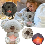 Koala de Peluche con Respiración, Luz y Sonido – Compañero de Sueño para Bebés
